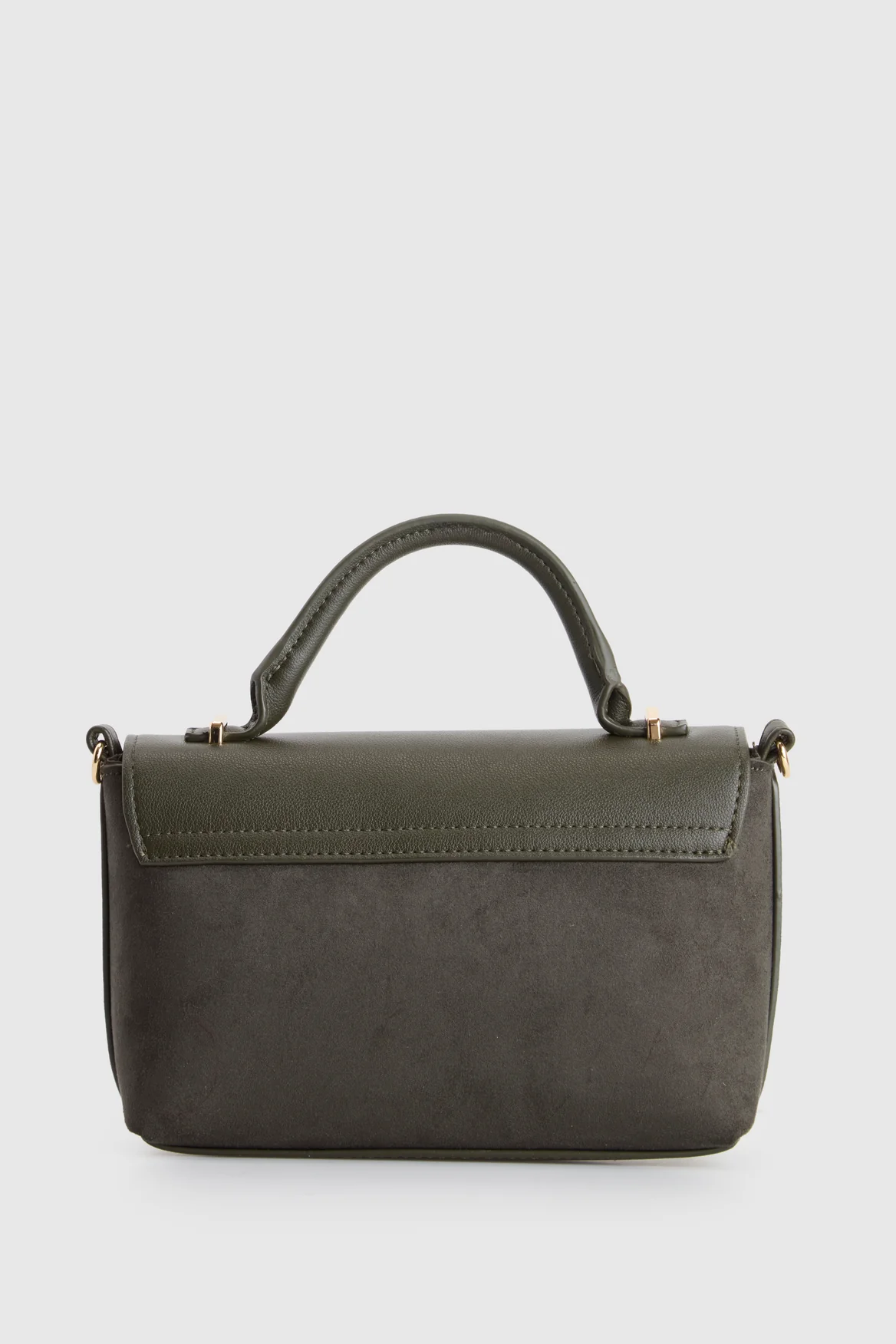 Lana Suede Top Handle Bag - Image 3