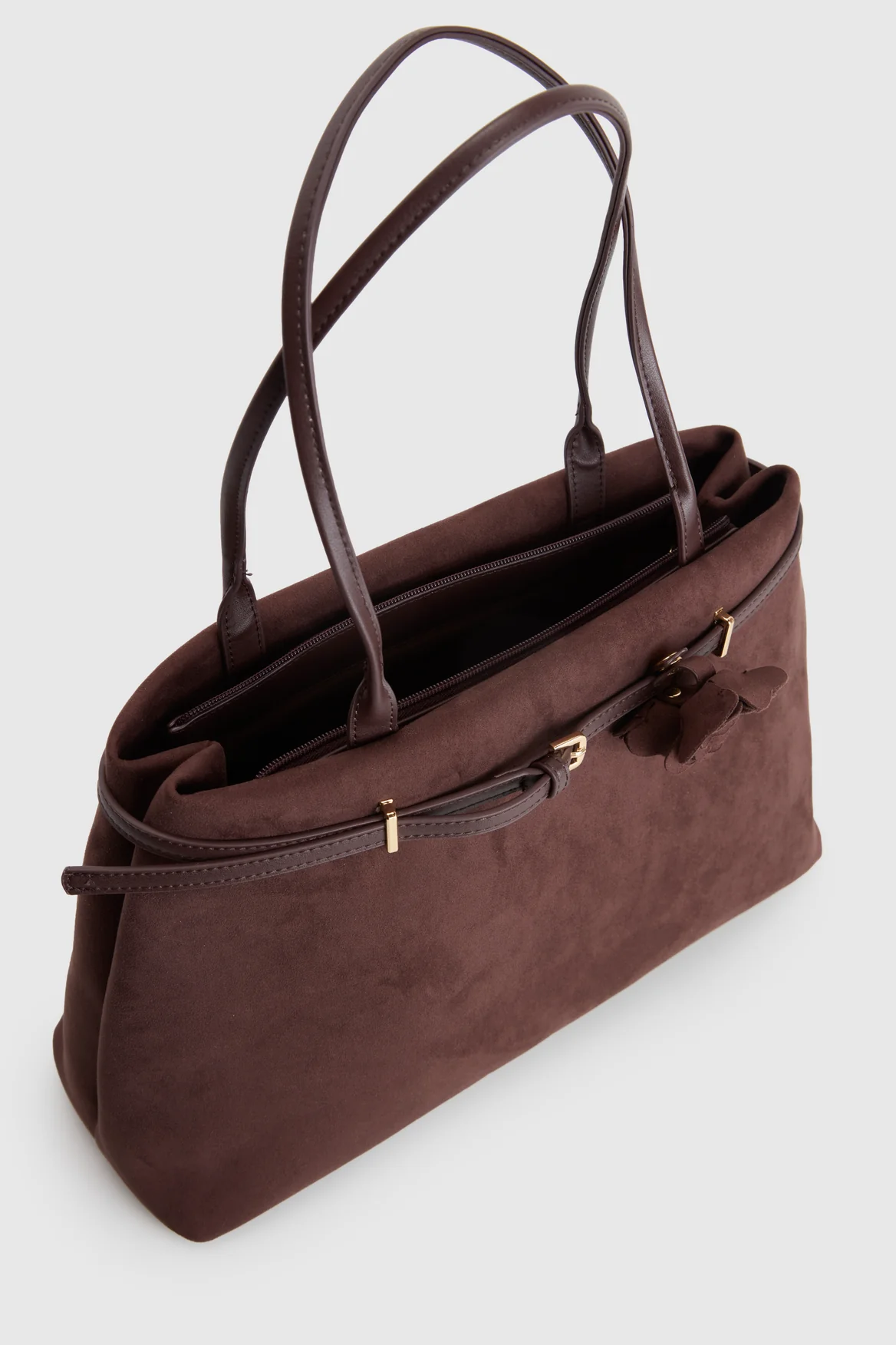 Lana Suede Tote Bag - Image 4