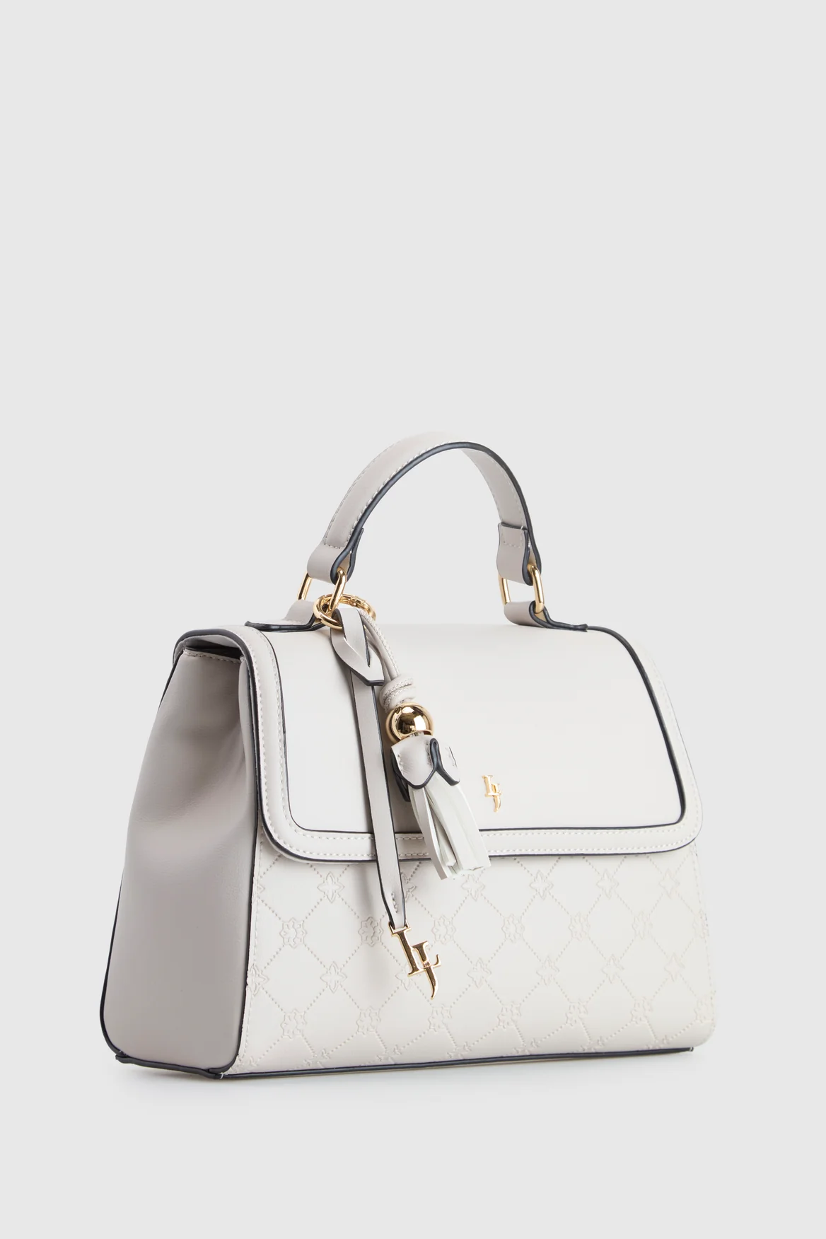 Logo Emboss Top Handle Bag - Image 2
