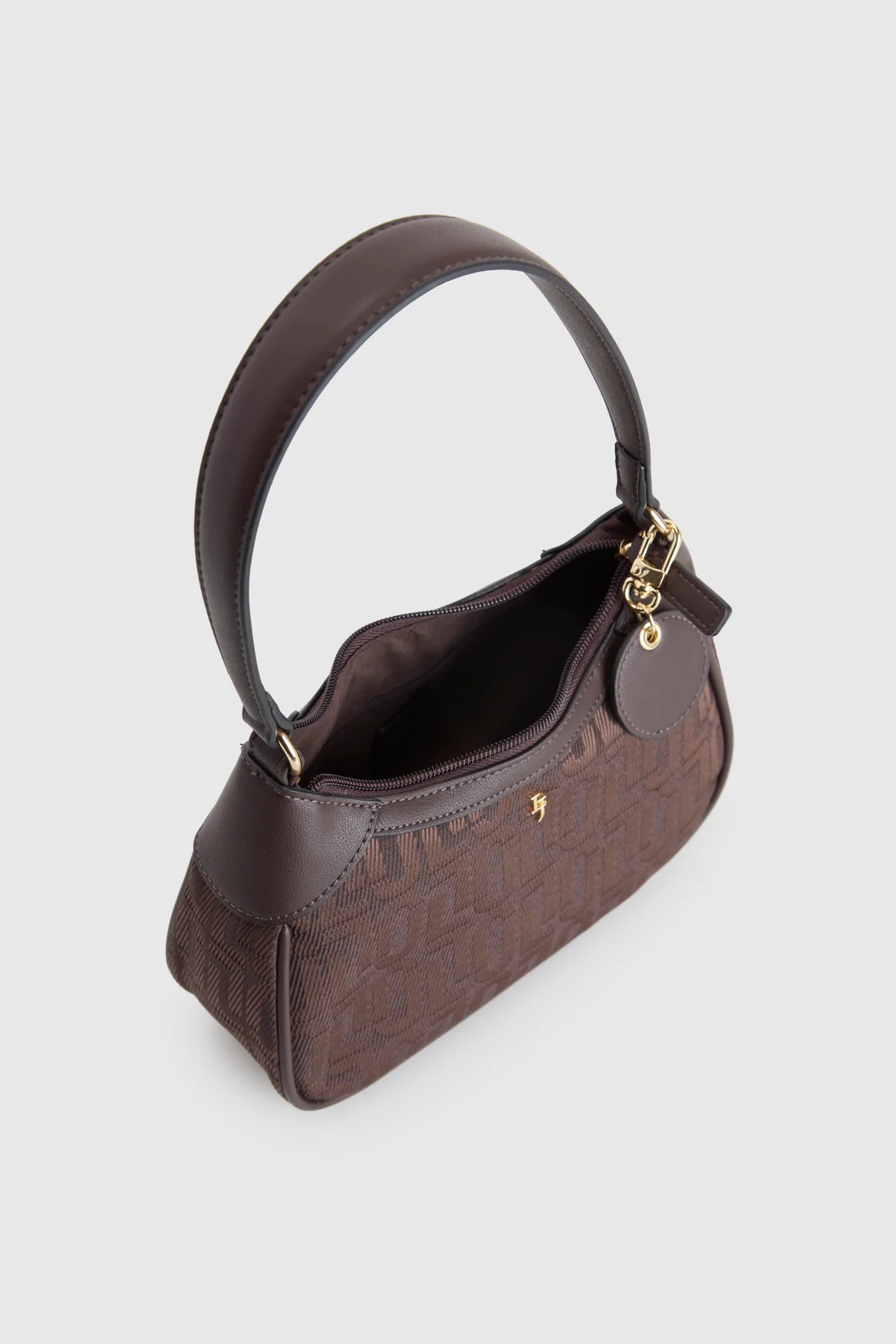 Logo Jacquard Shoulder Bag - Image 4