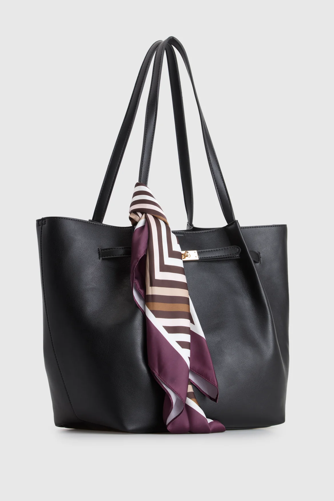 Lottie Belted Scarf Tote Bag - Image 2