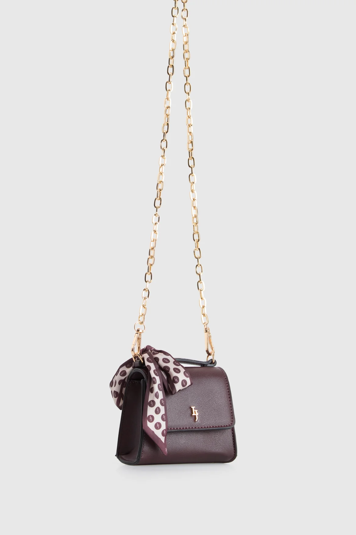 Micro Scarf Top Handle Bag - Image 2
