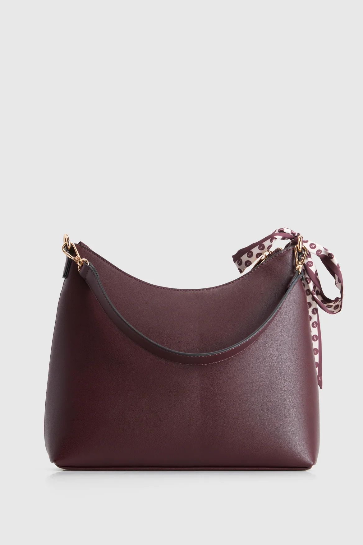 Scarf Hobo Shoulder Bag - Image 3