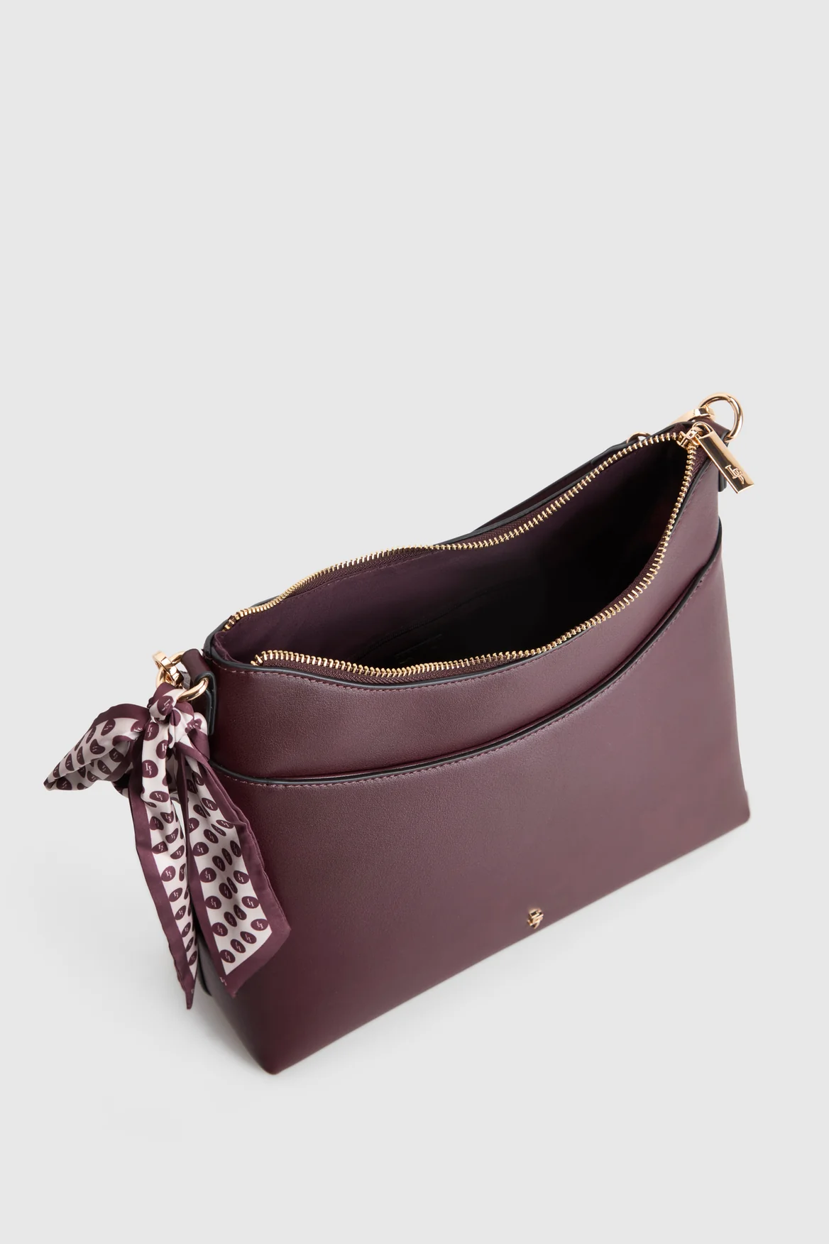 Scarf Hobo Shoulder Bag - Image 4