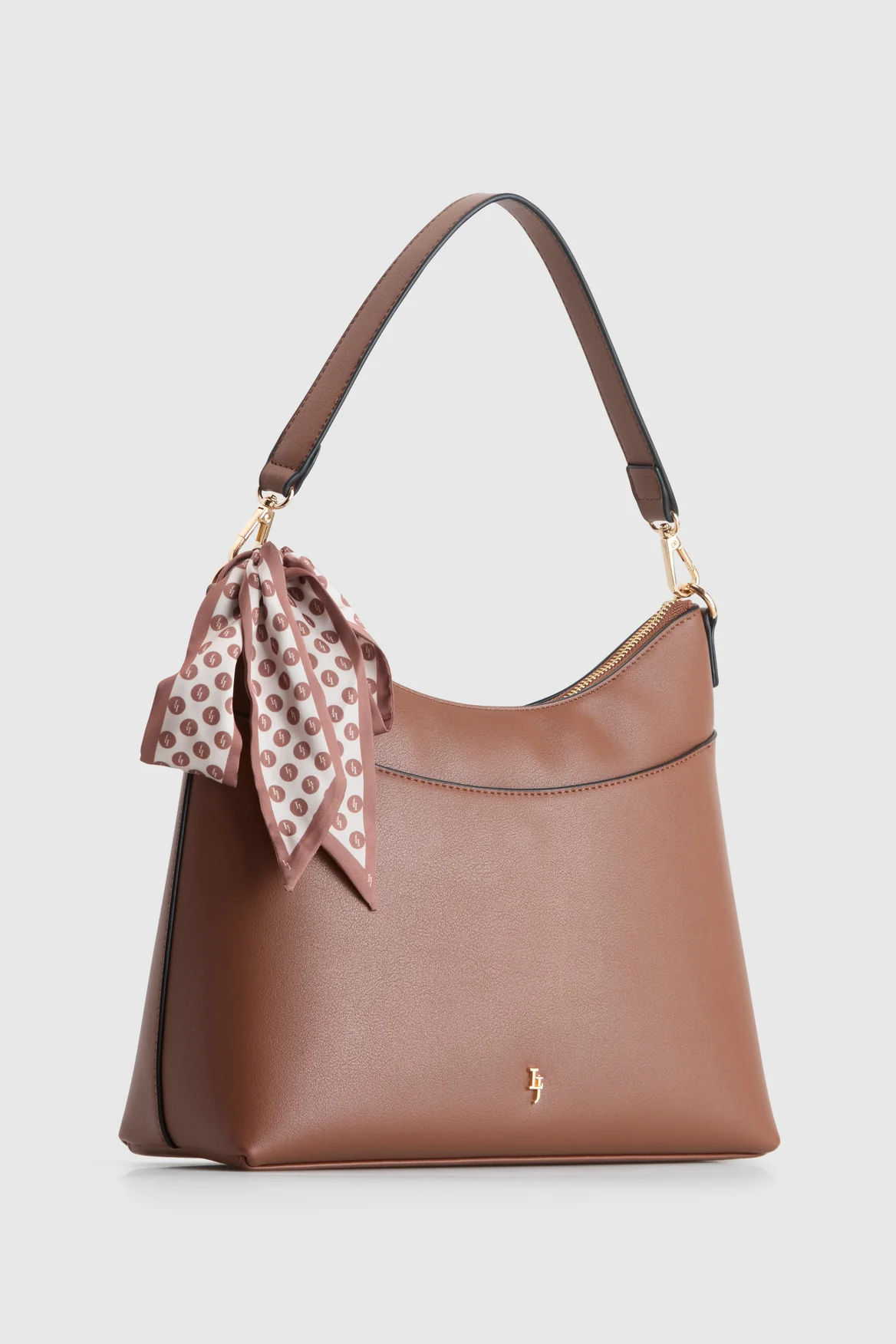 Scarf Hobo Shoulder Bag - Image 2