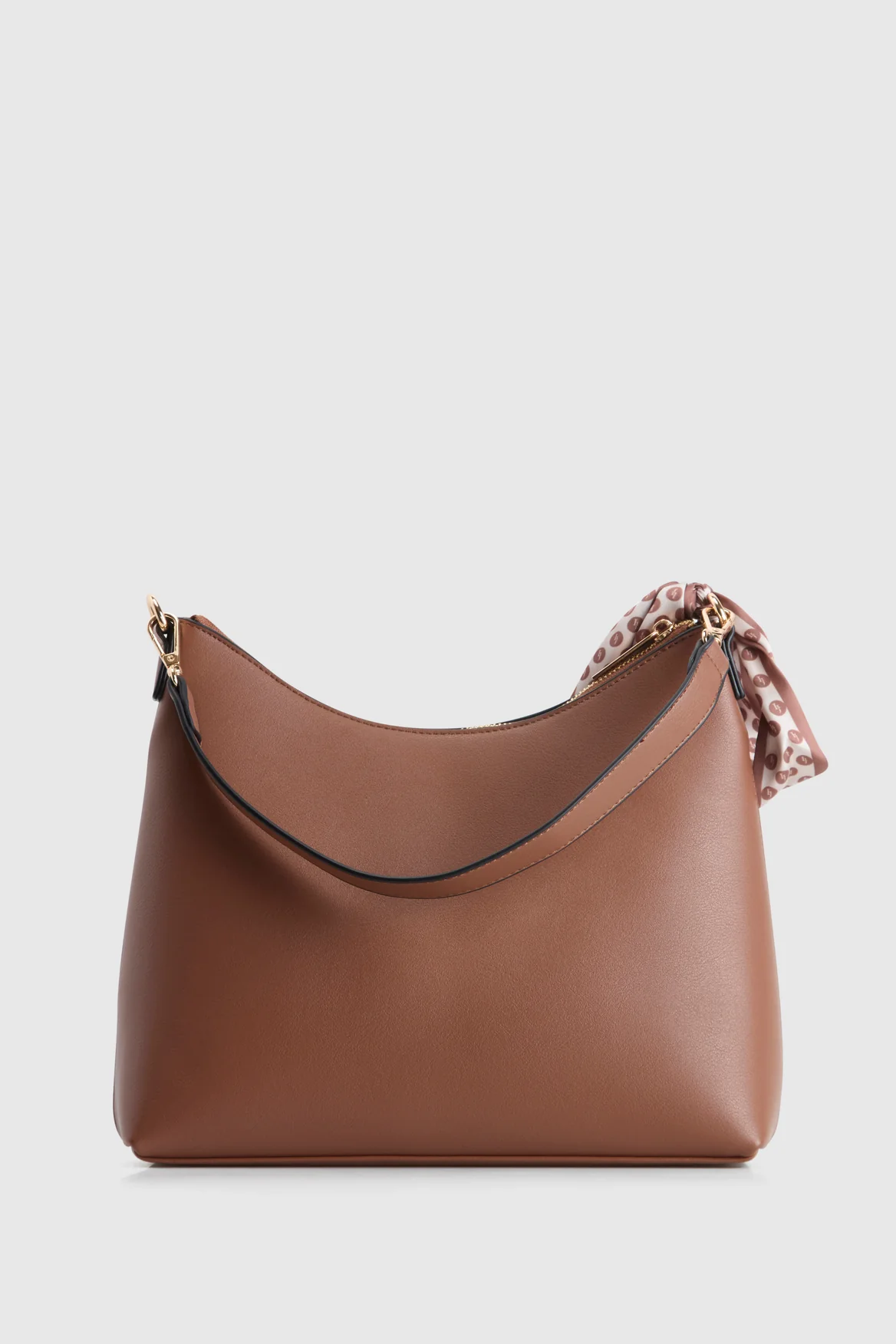 Scarf Hobo Shoulder Bag - Image 3