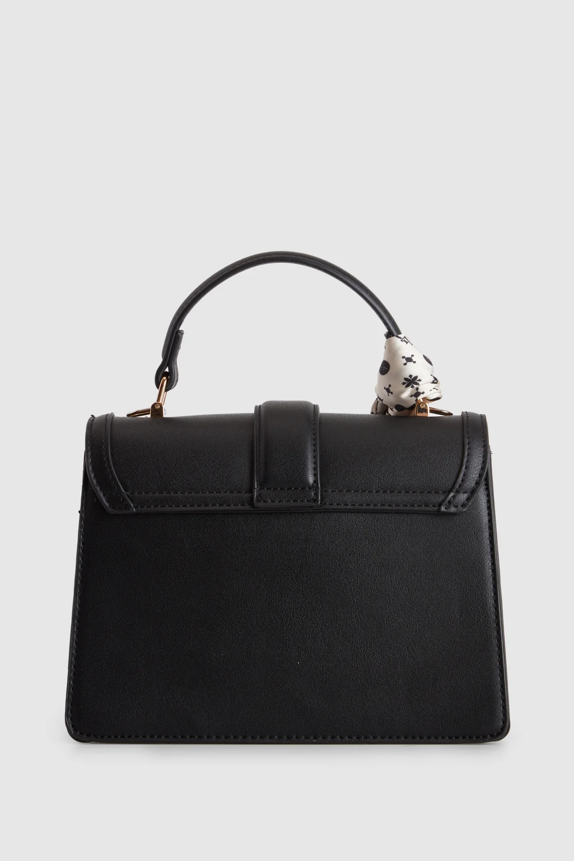 Scarf Top Handle Bag - Image 3