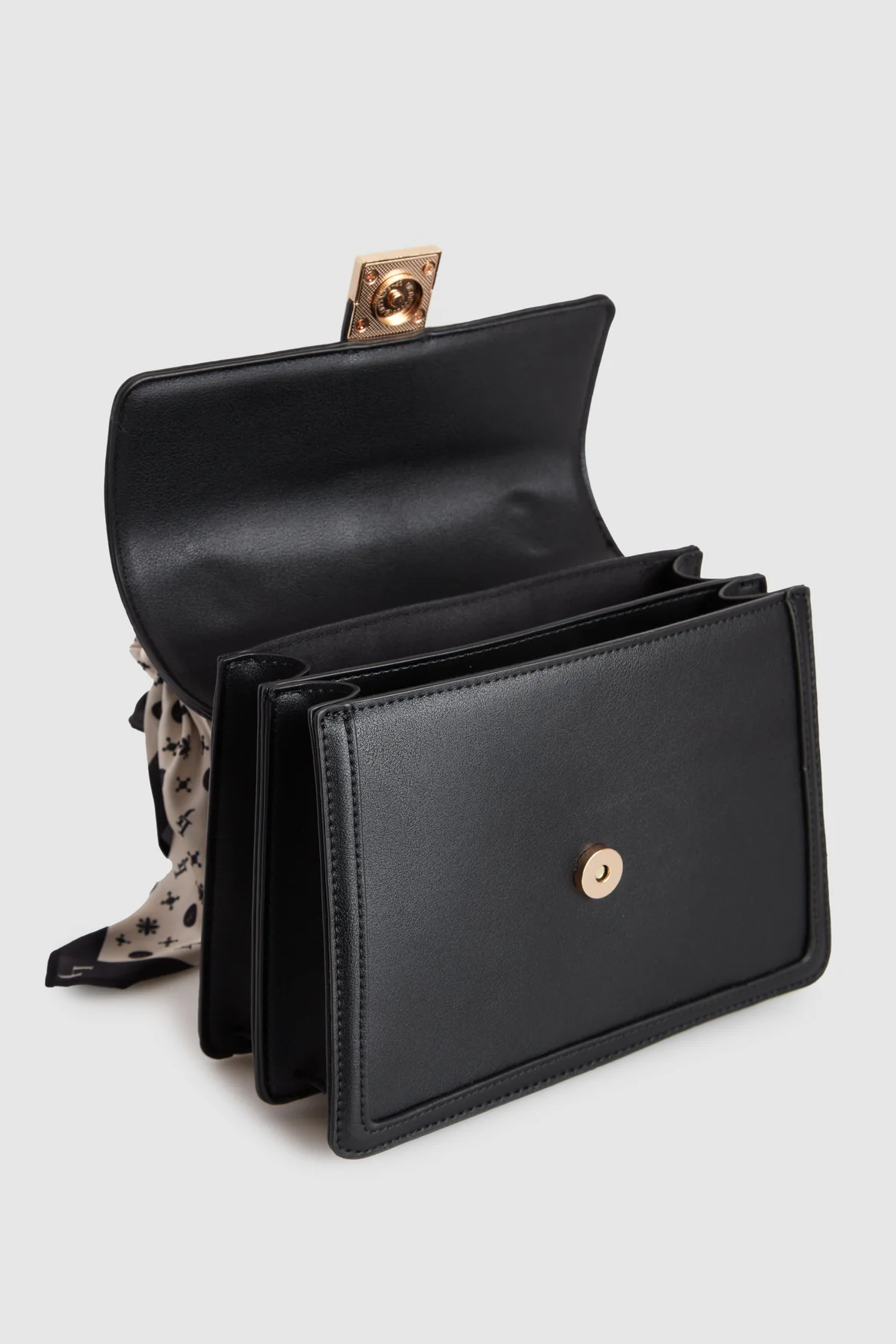 Scarf Top Handle Bag - Image 4