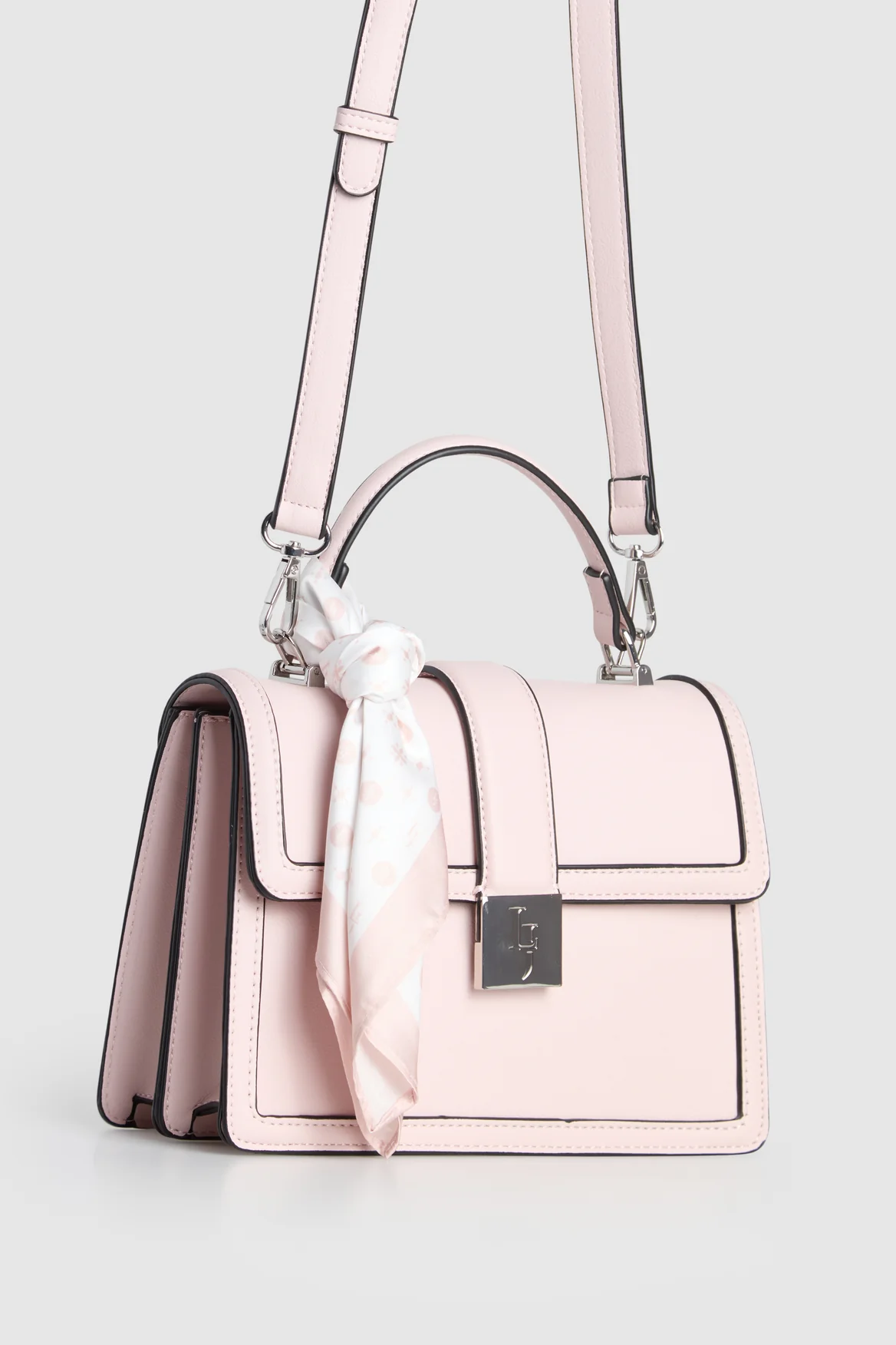 Scarf Top Handle Bag - Image 2