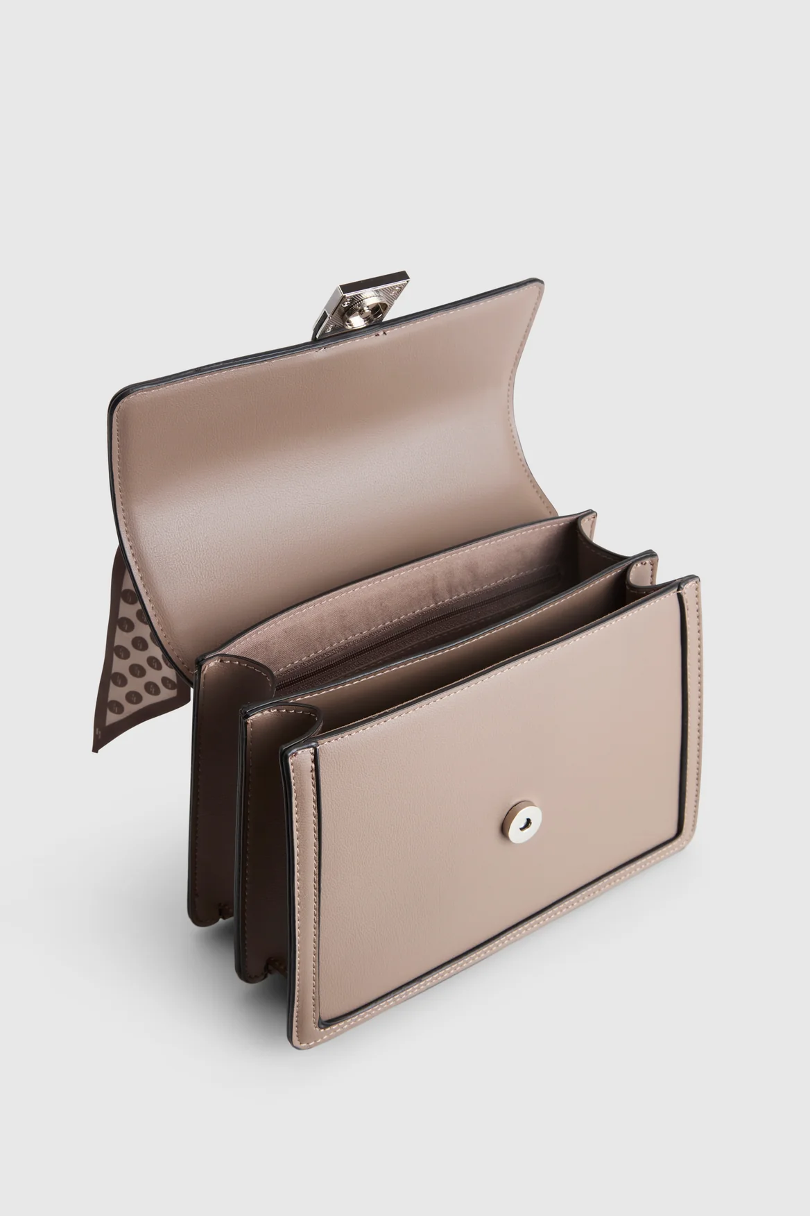 Scarf Top Handle Bag - Image 4