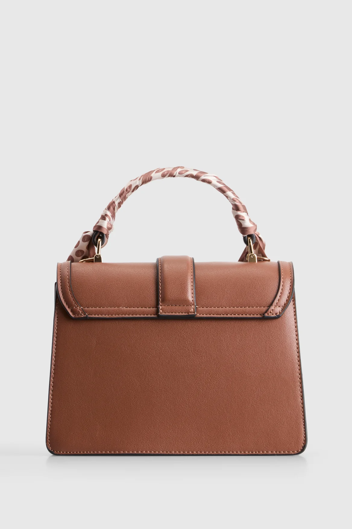 Scarf Top Handle Bag - Image 3
