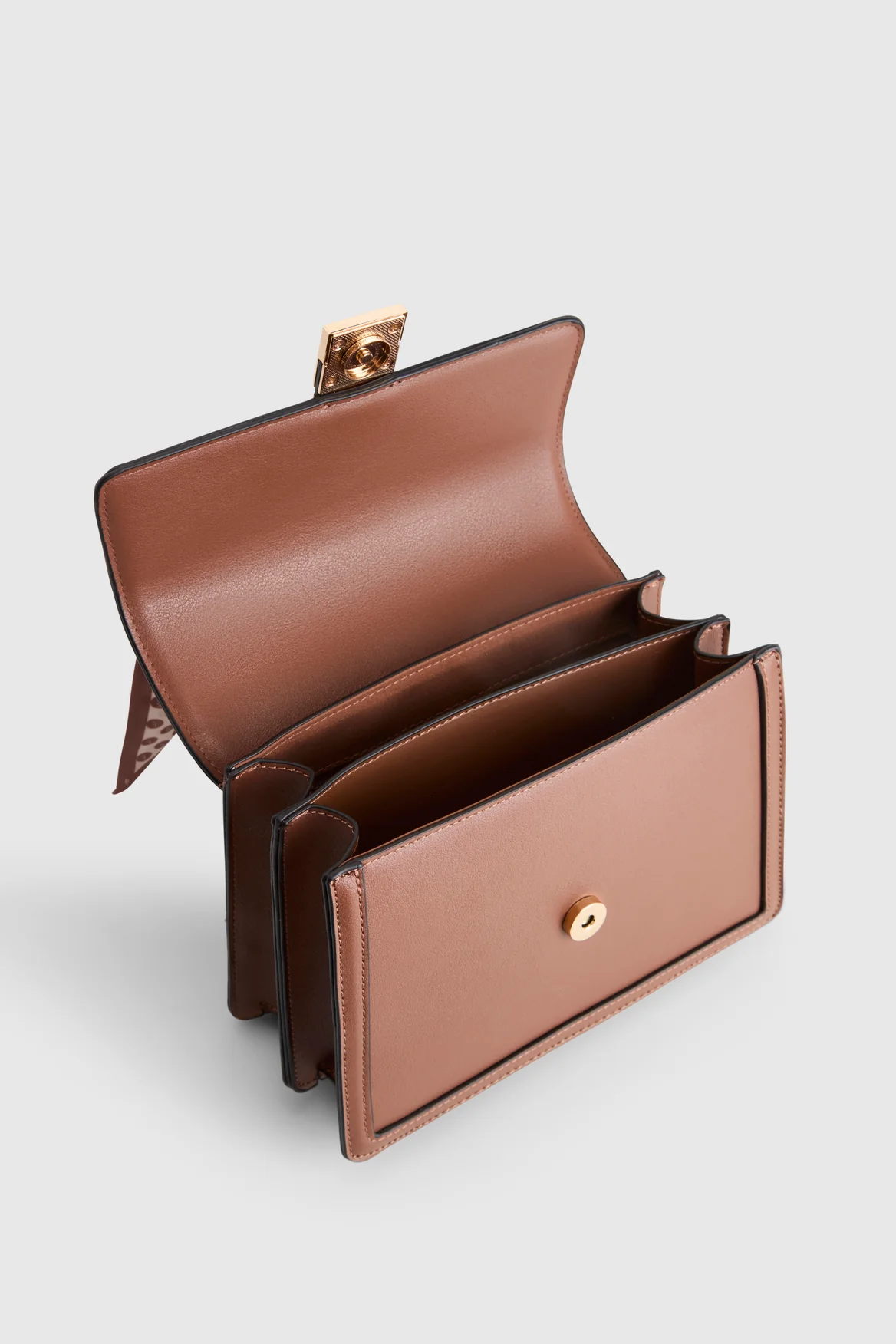 Scarf Top Handle Bag - Image 4