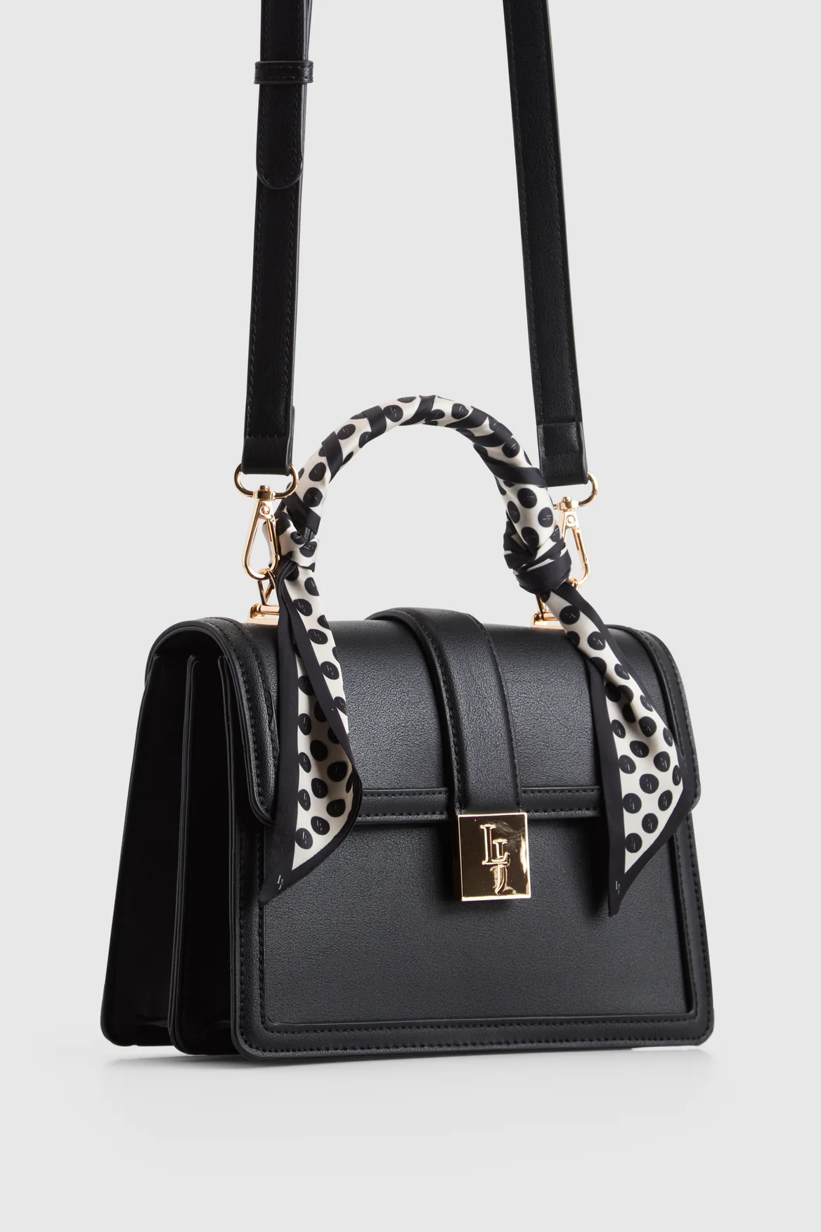 Scarf Top Handle Bag - Image 2