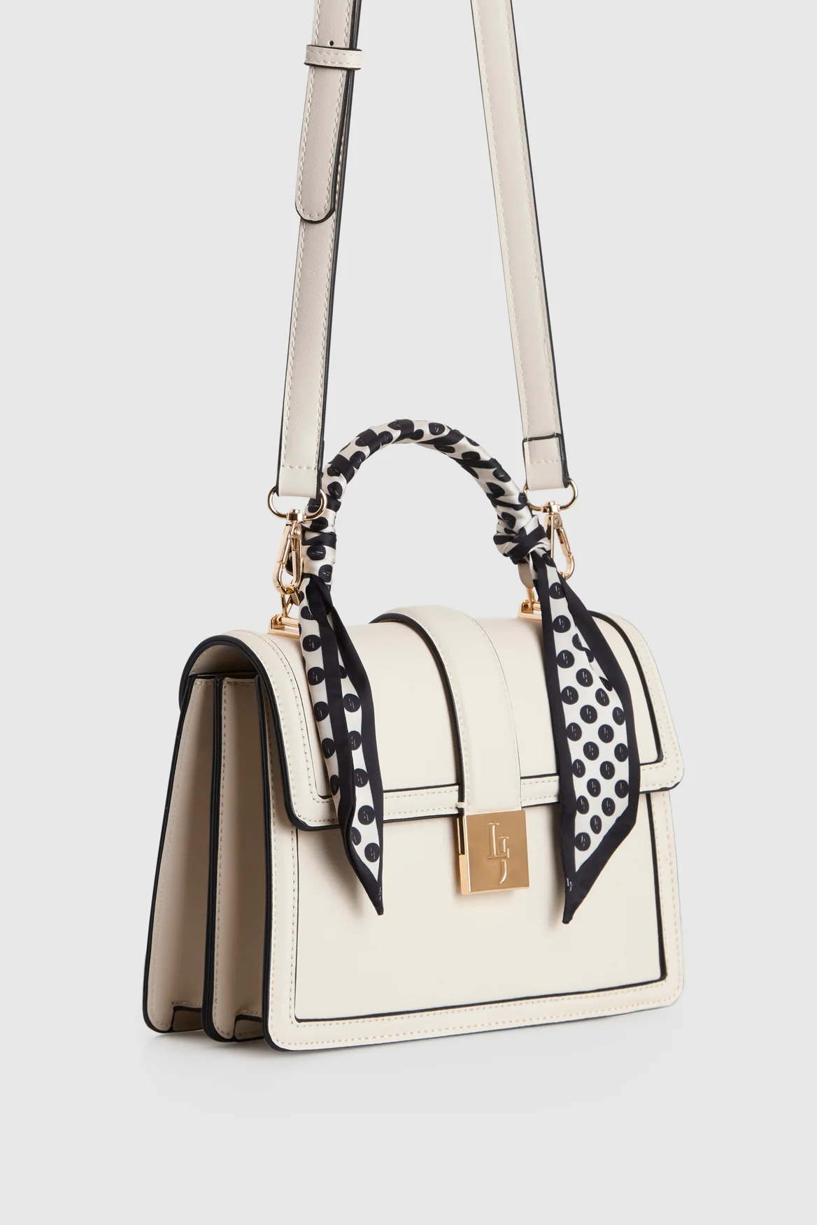Scarf Top Handle Bag - Image 2