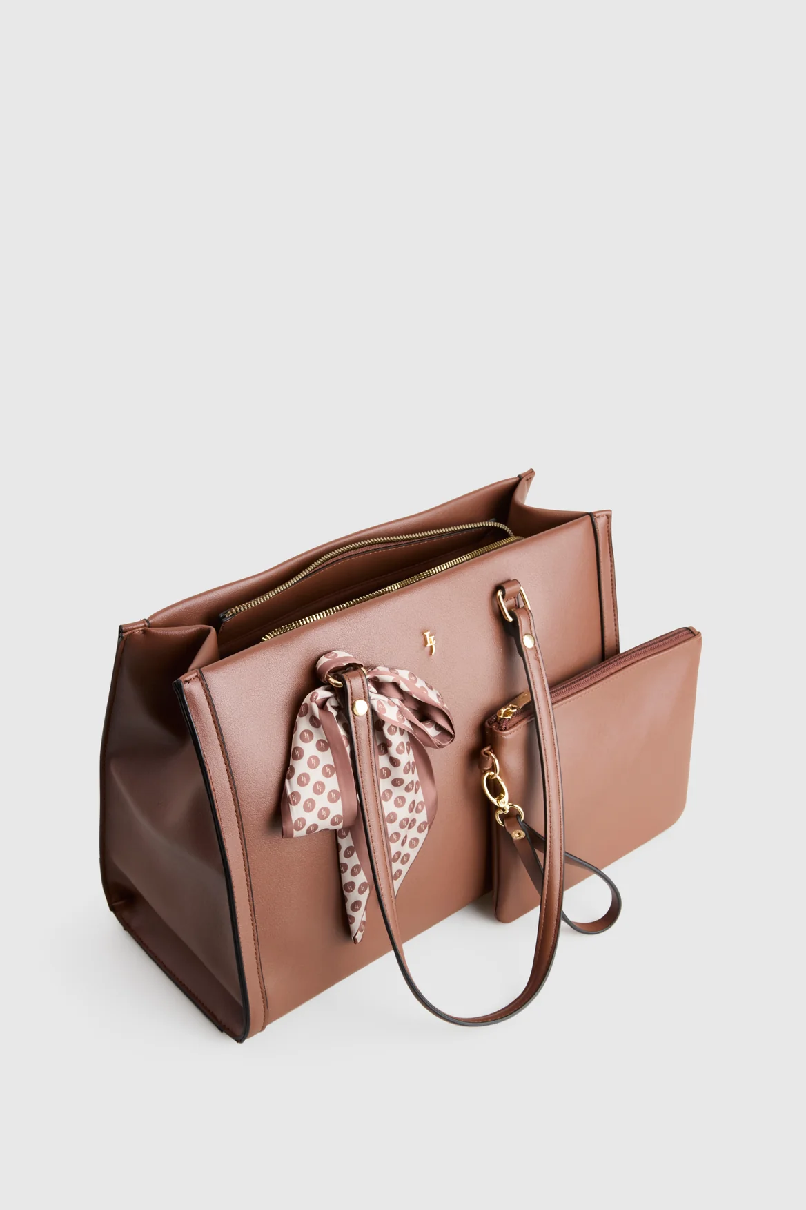 Scarf Work Tote Bag - Image 4