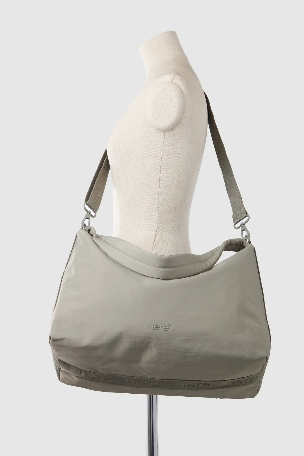 Bondi Nylon Hobo Crossbody Bag - Image 5