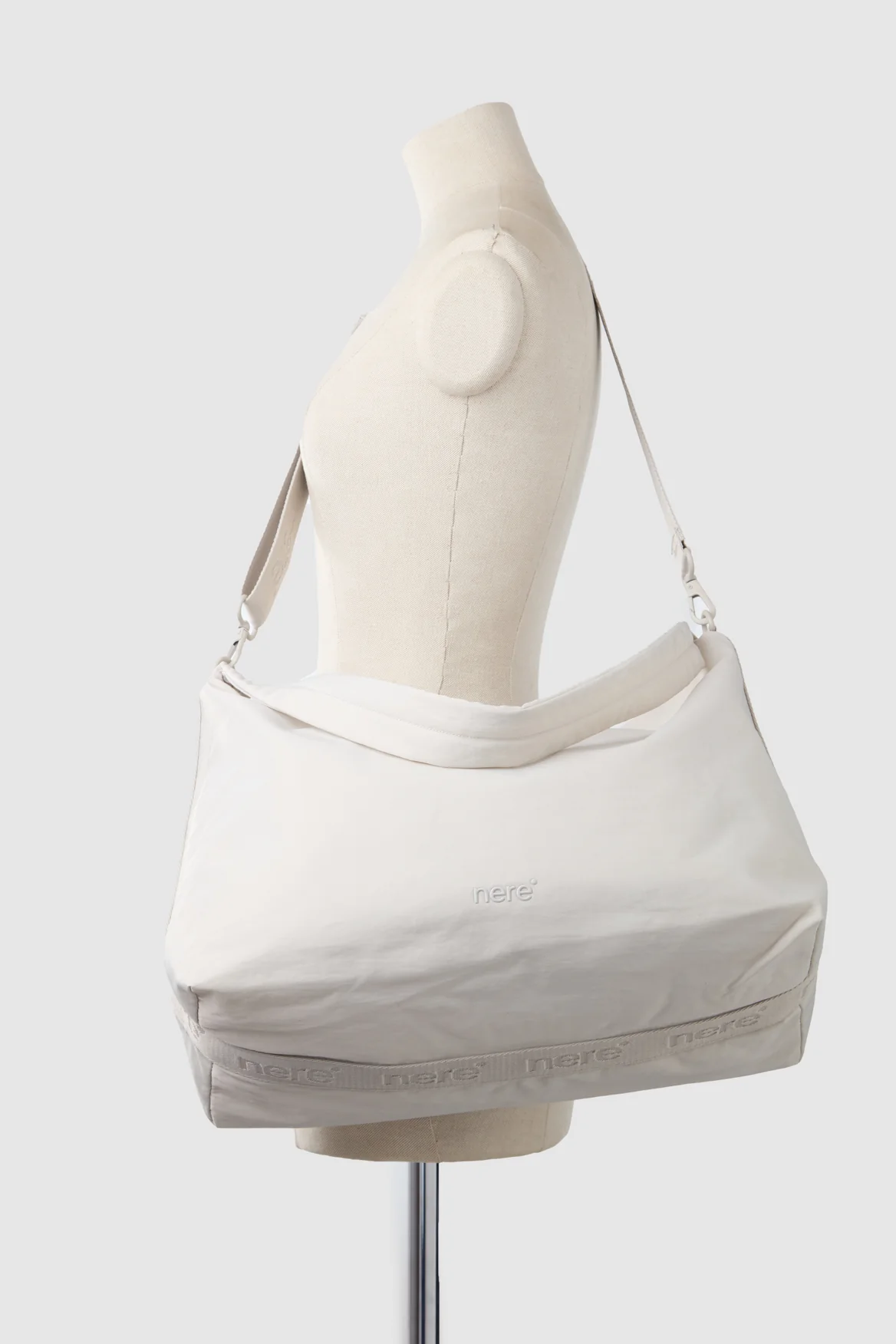 Bondi Nylon Hobo Crossbody Bag - Image 5