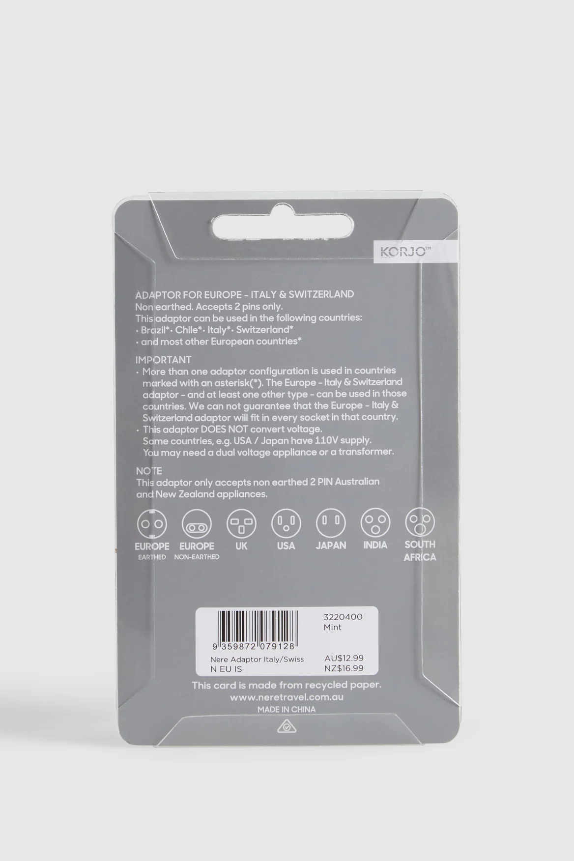 Italy/Swiss Adaptor - Image 4