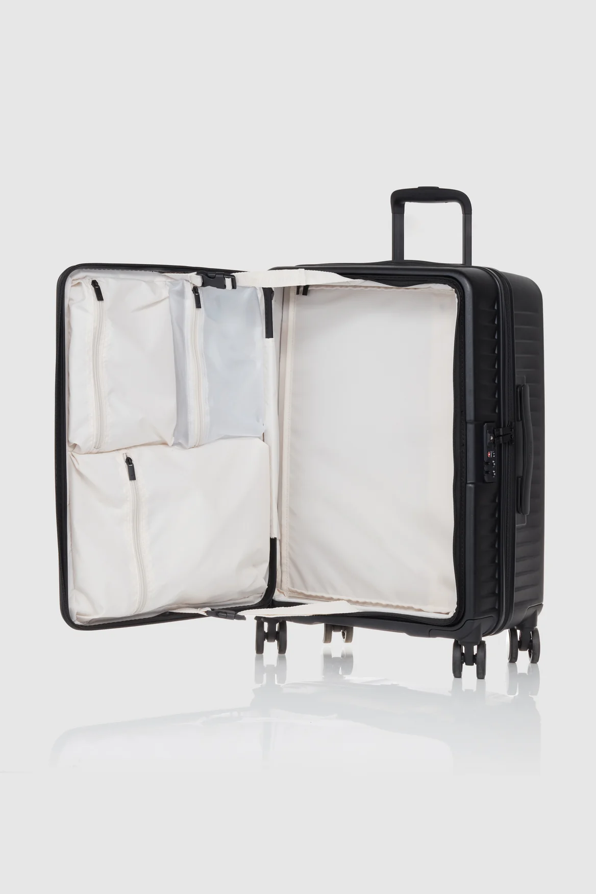 Venture Dual Open 3pc Suitcase Set - Image 4