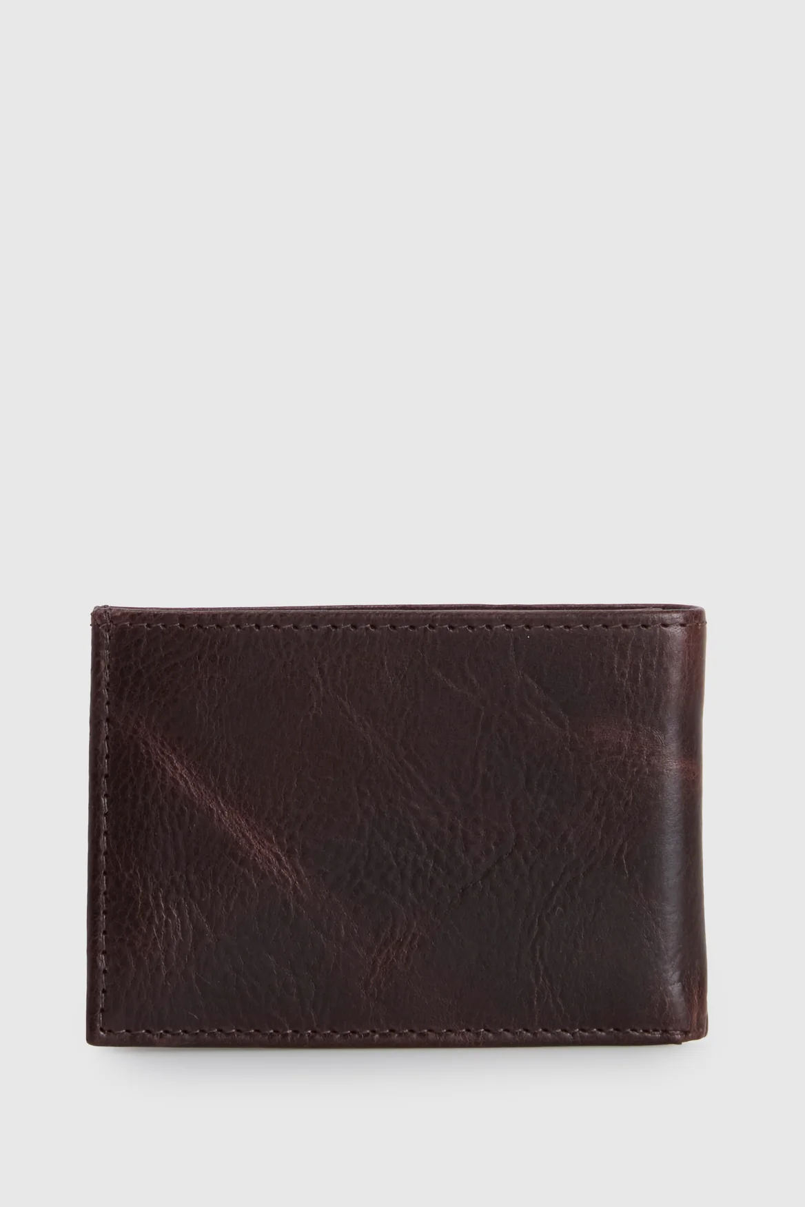 PC RFID Leather Slim Bifold Wallet - Image 2