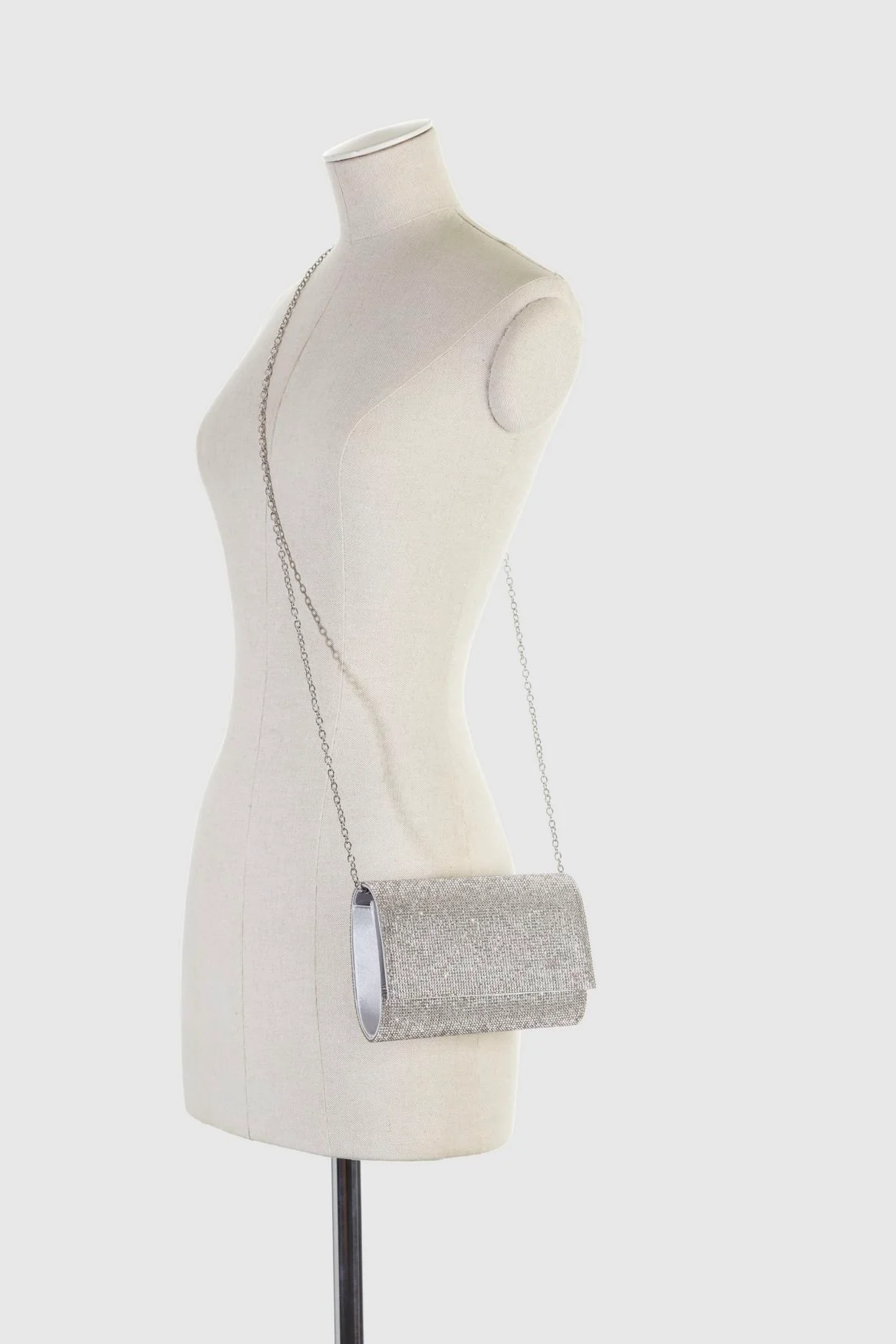 Diamante Clutch Bag - Image 4